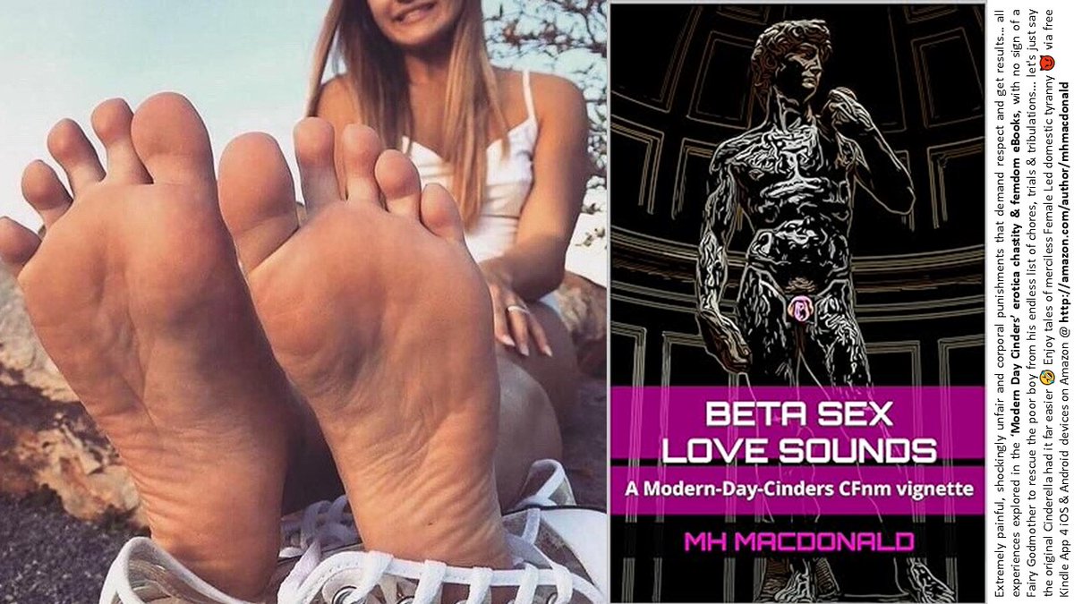 Will U be making your #BetaSEXLoveSOUNDS for her feet, at her feet this #CruelSummer?
At least you can still enjoy the prick-teasing vixens in the Modern-Day Cinders #femdom eBooks via free Kindle App 4 iOS &amp; Android devices on Amazon @ amazon.com/author/mhmacdo…
#SummerTimeChastity