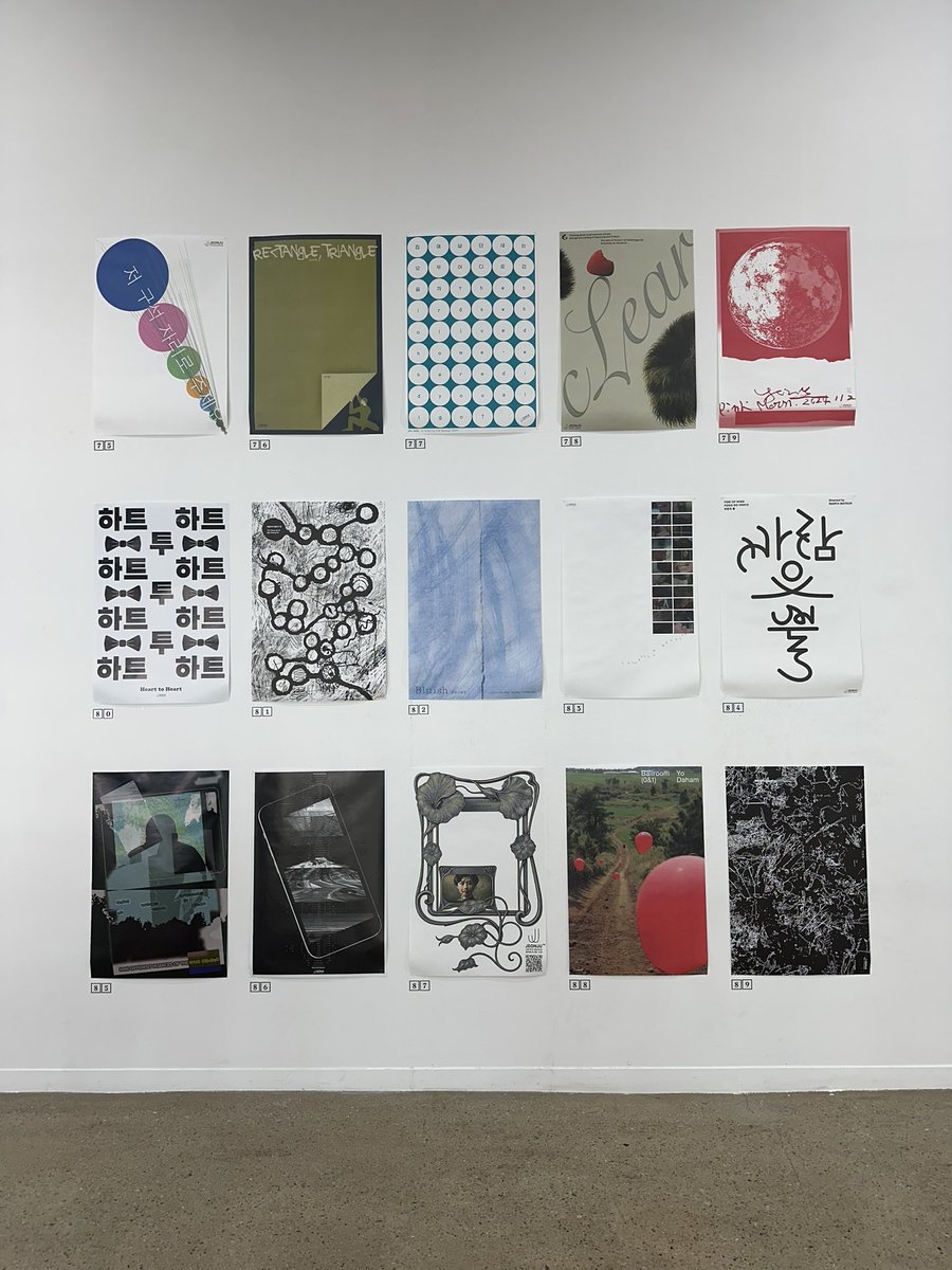 팔복예술공장에서 진행 중인
100 films 100 posters 구경…

이번 포스터들은 유난히 마음에 든 작품들이 많아서 고민을 꽤나 길게 했어요… 디자인을 큰 종이로 보는 것이 좋네요..

근처에 이팝나무 철도길이 있는데 가득 펴서 풍경이 정말 이쁩니다..🤍 
다들 전국제 놀러가세요!