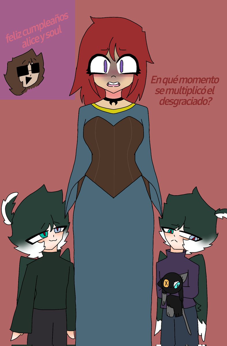 JOKERBb1314245's tweet photo. Feliz cumpleaños para @AliceLara981021
Que te la pases jenial en tu dia♡
#birdcare #vennersans #birdsans #birdtale #vennerxbird #birdxvenner #estersans #dessire #horrorsans #lustsnas #horrorlust #kay https://t.co/pIUTXMGa5m