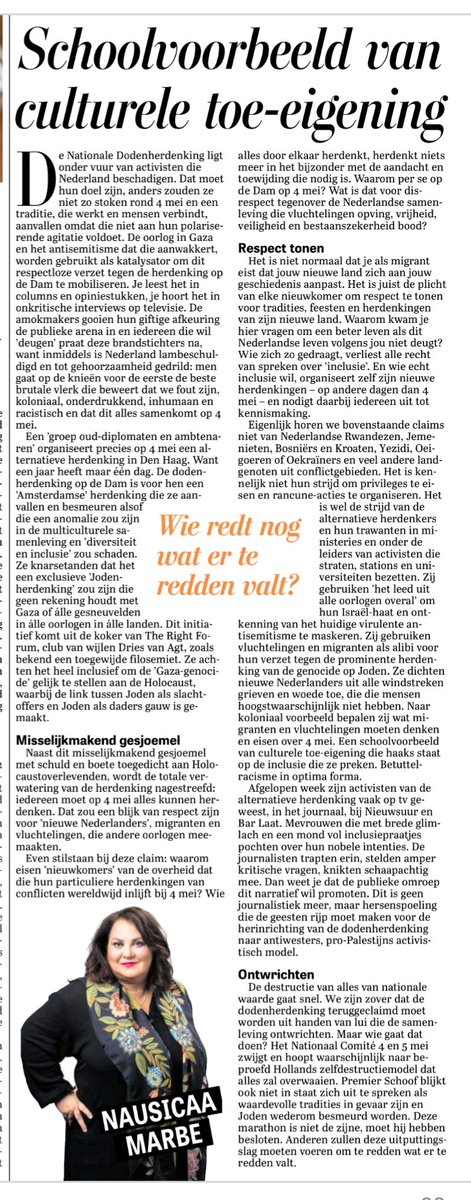 Mevrouwen die met brede glimlach en een mond vol inclusiepraatjes pochten over hun nobele intenties. Journalisten trapten erin, stelden amper kritische vragen, knikten schaapachtig mee. Dan weet je dat de publieke omroep dit narratief wil promoten

👇Dank je wel <a href="/nausicaamarbe/">Nausicaa Marbe 🇺🇦🇩🇰🇬🇱</a>🎯