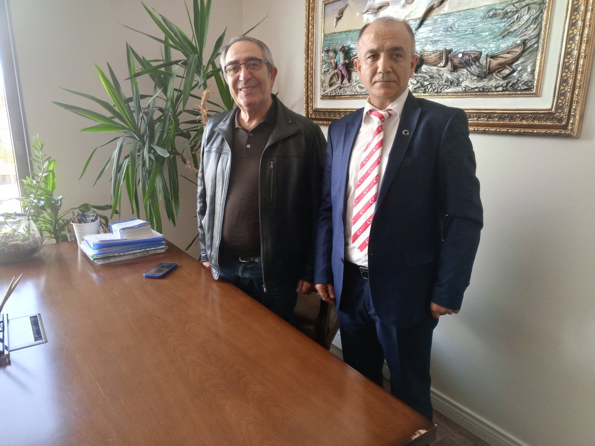 GENEL BAŞKANIMIZIN YARGITAY ONURSAL BASKANİ ABDULHALİK BEY İ ZİYARETİ