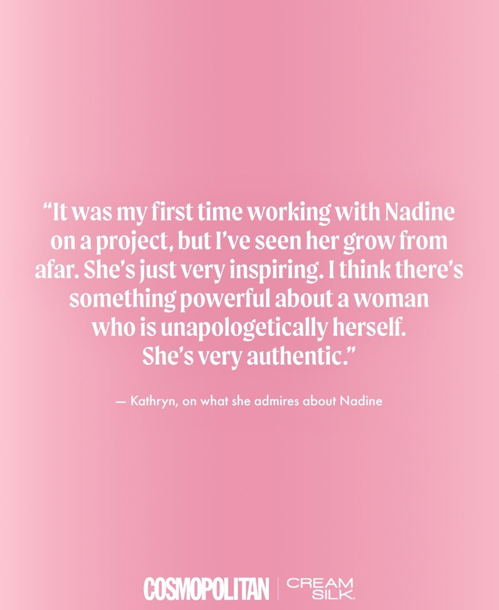 KATHRElGN's tweet photo. Kathryn to Nadine: 

We’re finally at the KATHDINE ERA 🥹🌸 https://t.co/vYeKSP6Evl
