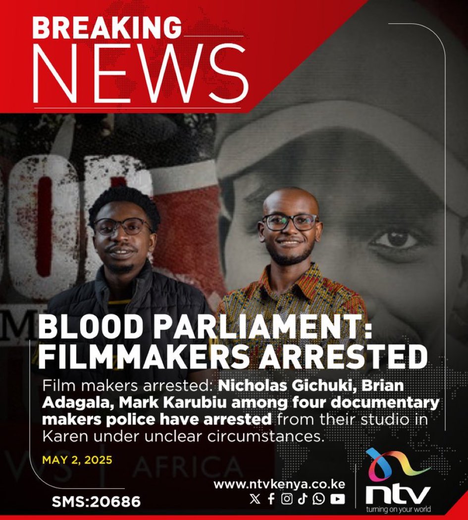 Free filmmakers 
#BloodParliament