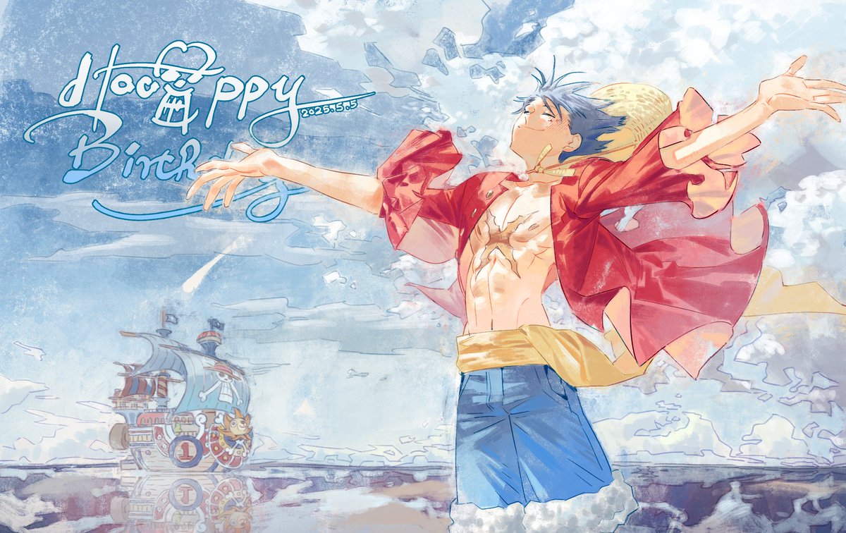 👒提前祝最爱的小路生日快乐🎂
#Luffy #ONEPIECE #ルフィ #0505luffyhappybirthday