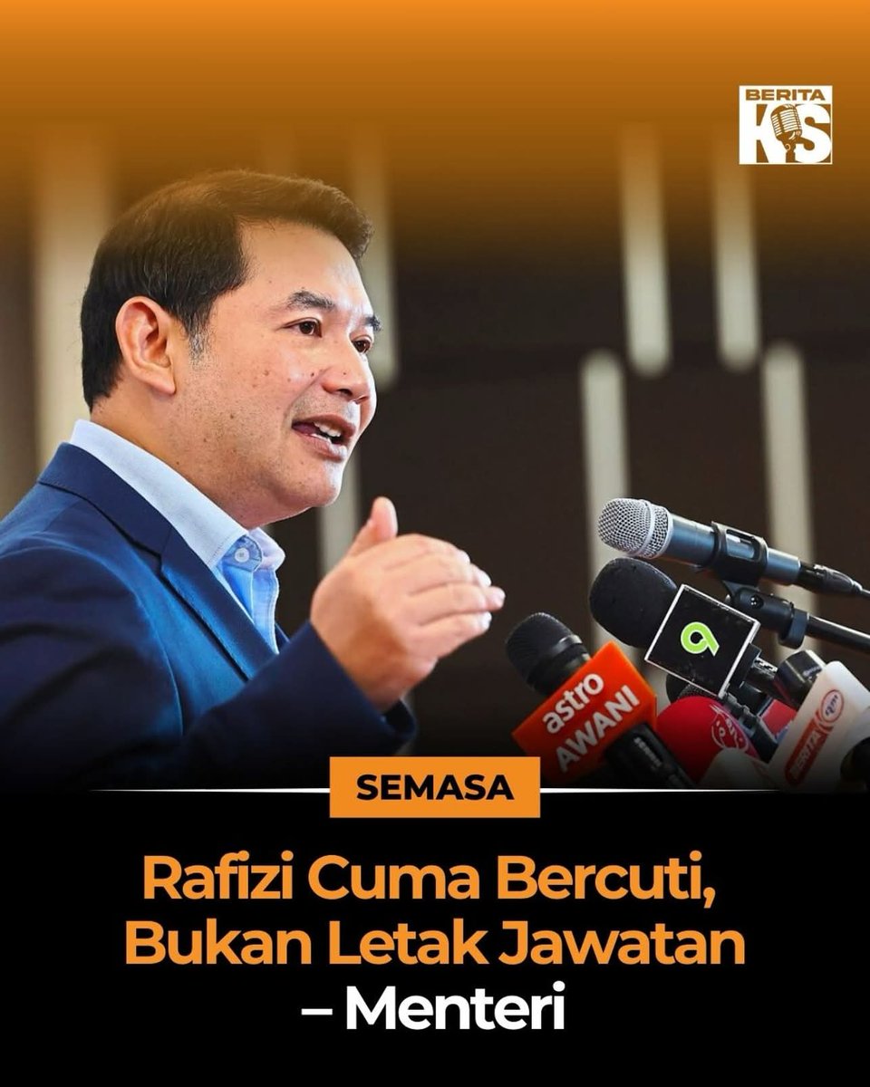 AnggunTgMalim's tweet photo. Rafizi Letak Jawatan?

1. Entah. Saya tak suka dia. Sebab dia, antara punca BN kalah, DSN ke dalam, dan sehingga kini, dia antara pimpinan PKR yang tak salute dan respek BN walaupun da bergabung sebagai Kerajaan Perpaduan. Sebab RR ni ada stand dia tersendiri. 
#rafiziramli https://t.co/WBKqv2JxIe