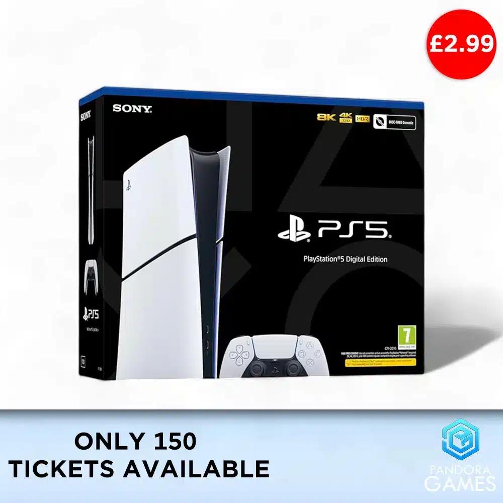 Everyone loves a PS5!! £2.99 and only 150 tickets!!
Insane odds of winning, and giving you even better odds....Every 10 tickets bought gets you 1 FREE 🤯
Good Luck Guys 🍀
rfr.bz/teb3b03