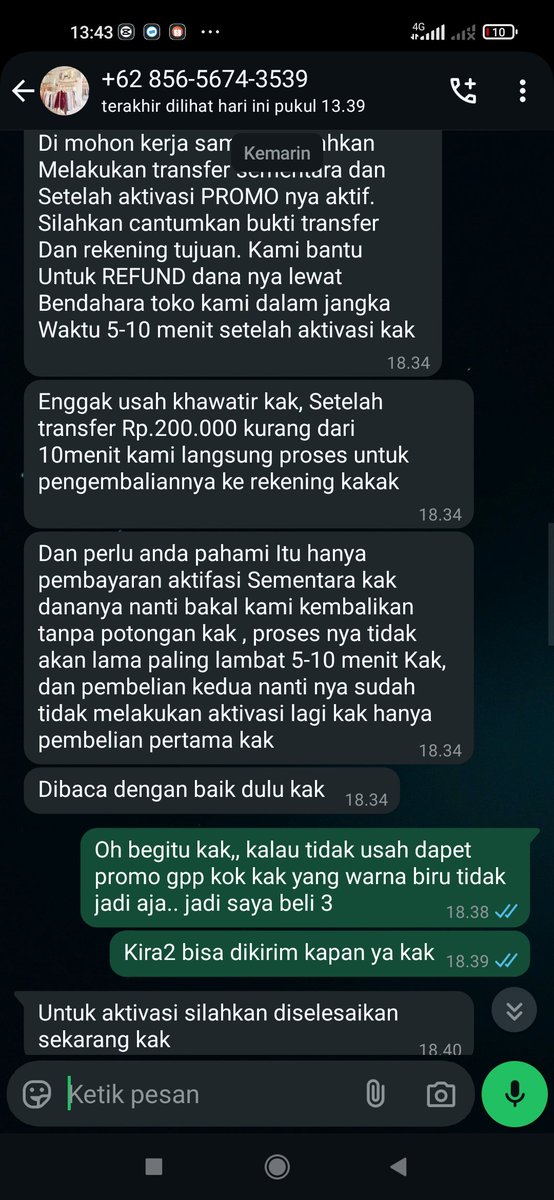 Ni_Rmala's tweet photo. SPAM😡

Ini adminta spam2 kayak nyuruh cepet2 transfer sama ngeyakinin kalau uangnya bakal baliikkk aku ttp g mau TF alesannya g ada uangnyaa,, aku alesan uangnya dipake buat bayar kos dll, berharap minimal dikirim.barang tapi g dibales anjirr https://t.co/UrMO0DM5BW