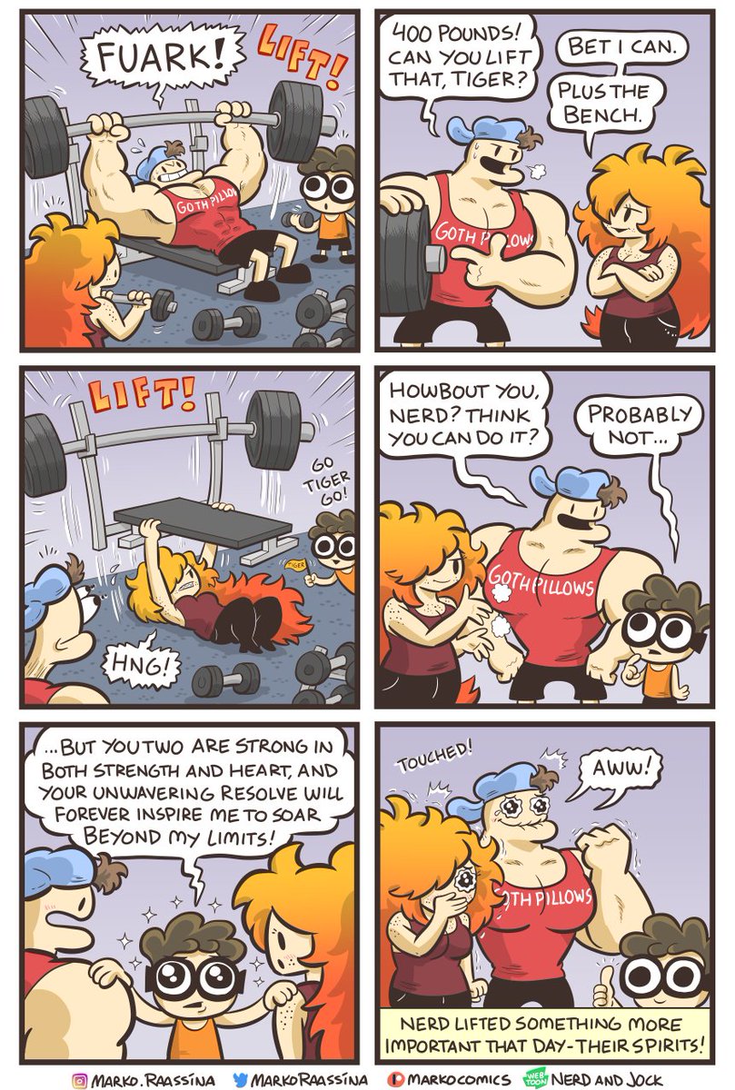 Marko (Nerd and Jock Comics) tweet media