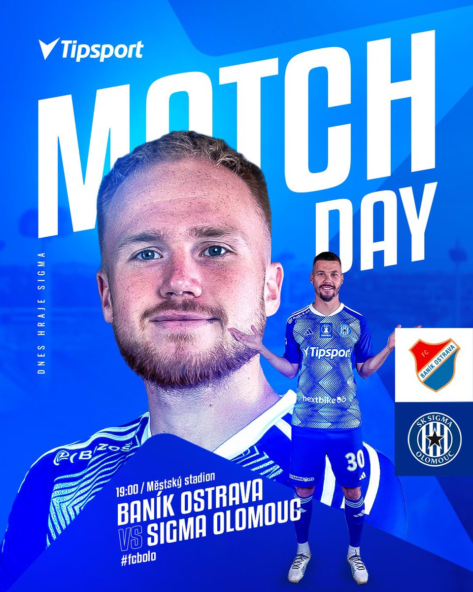 SKSigmaOlomouc's tweet photo. Míříme na Baník! 🚀

Naposledy jsme v Ostravě vybojovali postup do finále 🏆 poháru, teď jedeme urvat body ve Skupině o titul. ✊ https://t.co/R5366zI6Su
