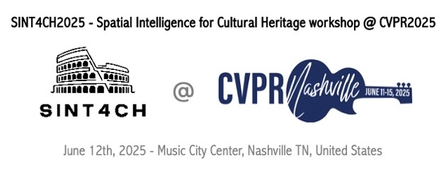 🚀 SINT4CH<a href="/CVPR/">#CVPR2025</a> Submission Open! 🚀
We are happy to announce that submissions for the #SINT4CH2025 - Spatial Intelligence for Cultural Heritage - Workshop are now open!
📅 Paper Submission: May 15, 2025
🌐 Info: sint4ch.fbk.eu
#SINT4CH2025 #CVPR2025 @CVPR <a href="/CVPRConf/">CVPR News</a>