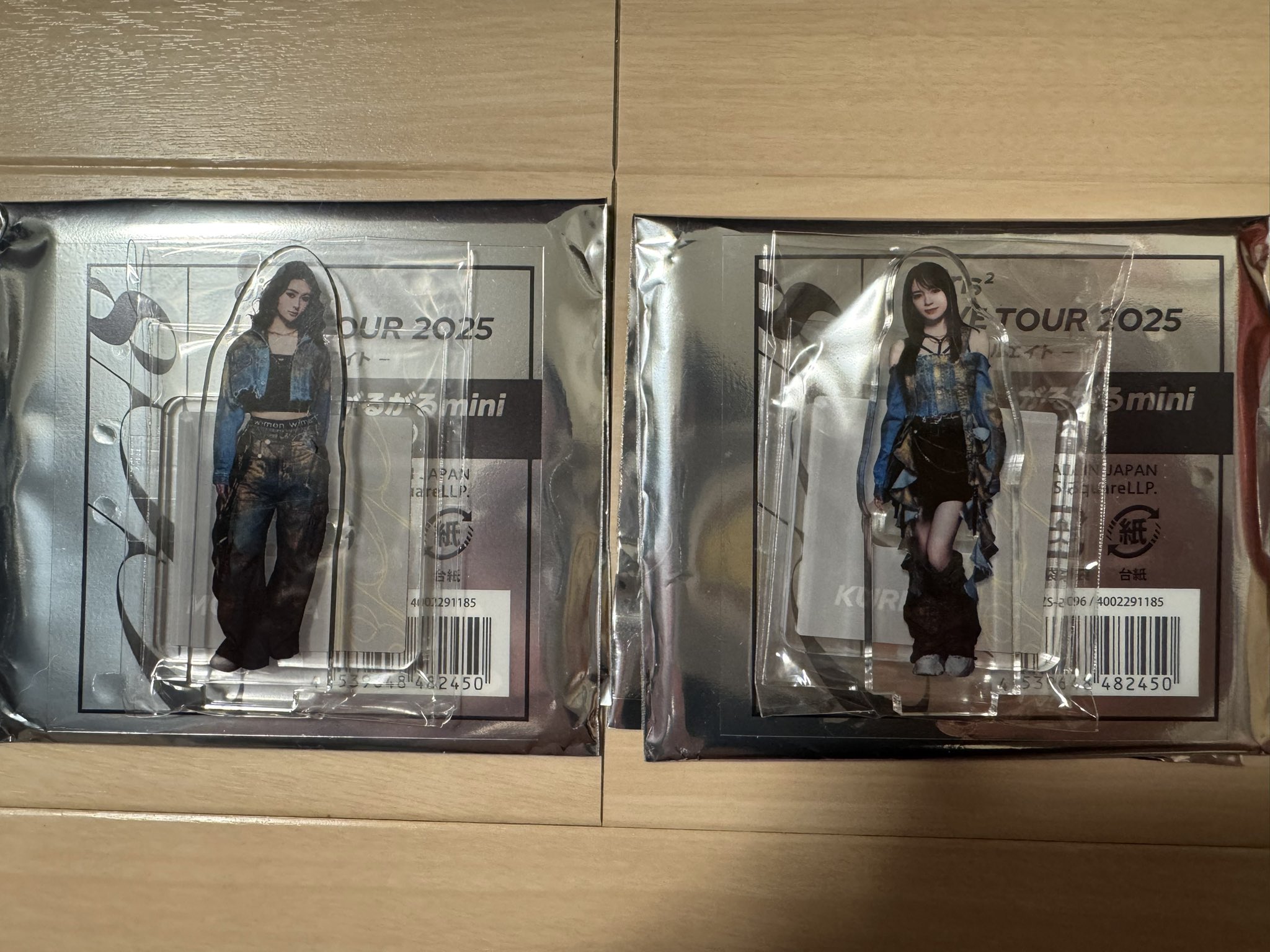 Girls2 隅谷百花 がるがるmini アクスタ ①（𝐆𝐢𝐫𝐥𝐬²