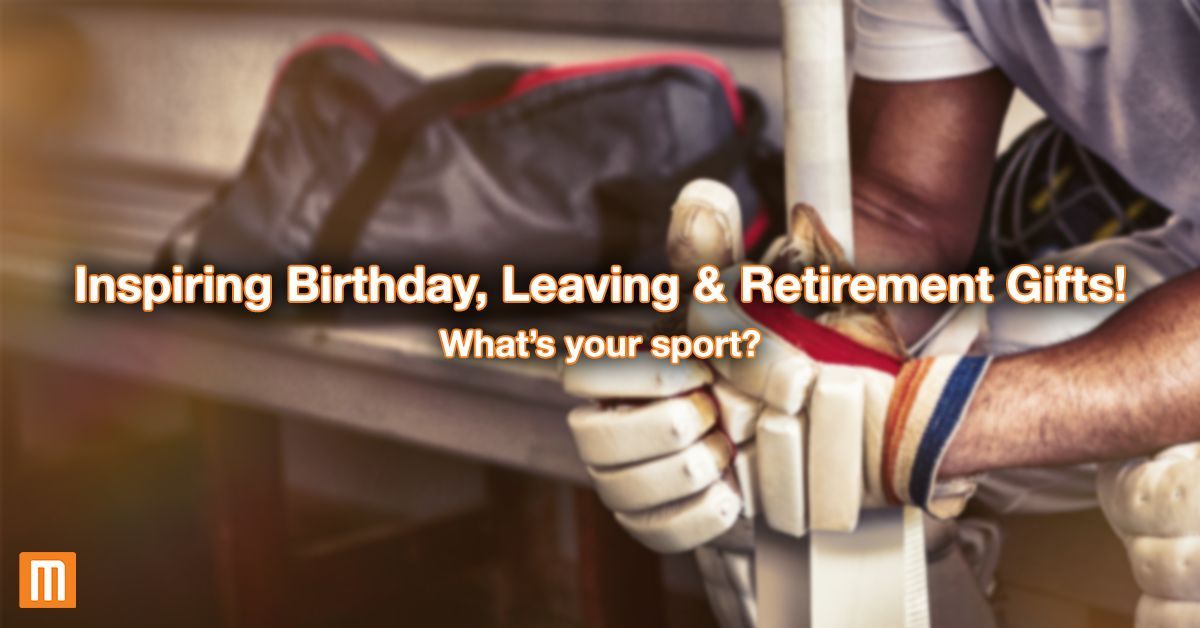 Remember it isn't personal if it isn't personalised. 

#retirement #sport #birthday