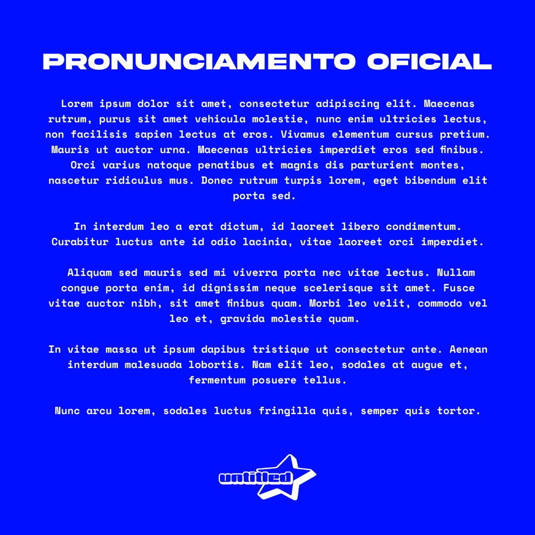 untitldwav's tweet image. PRONUNCIAMENTO OFICIAL - untitled.wav