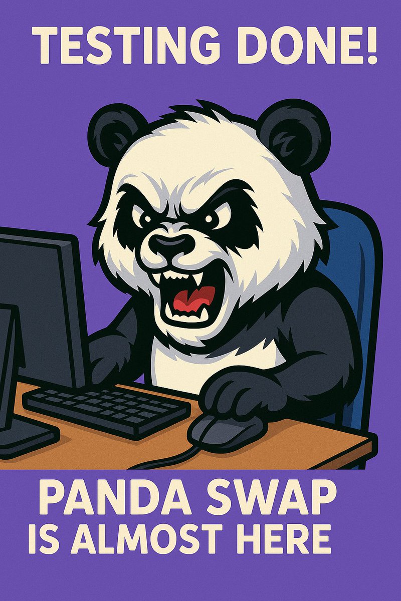 Panda Swap (@pandaswapsol) on Twitter photo π₯ The Swap is 100% ready and fully tested! π₯
<a href="/PandaSwapSol/">Panda Swap</a> #solana #titcoin #panda #mobile #bitcoin #eth #memecoin #cryptocurrency #ledger #trustwallet #phantom #bullrun #altseason2025 #solanamemecoin π₯ The Swap is 100% ready and fully tested! π₯
<a href="/PandaSwapSol/">Panda Swap</a> #solana #titcoin #panda #mobile #bitcoin #eth #memecoin #cryptocurrency #ledger #trustwallet #phantom #bullrun #altseason2025 #solanamemecoin