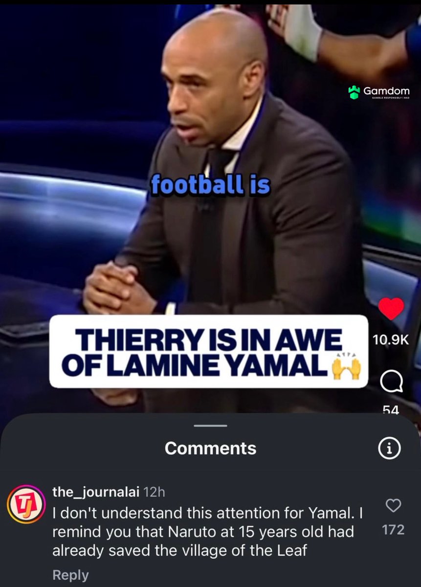He has a valid point.