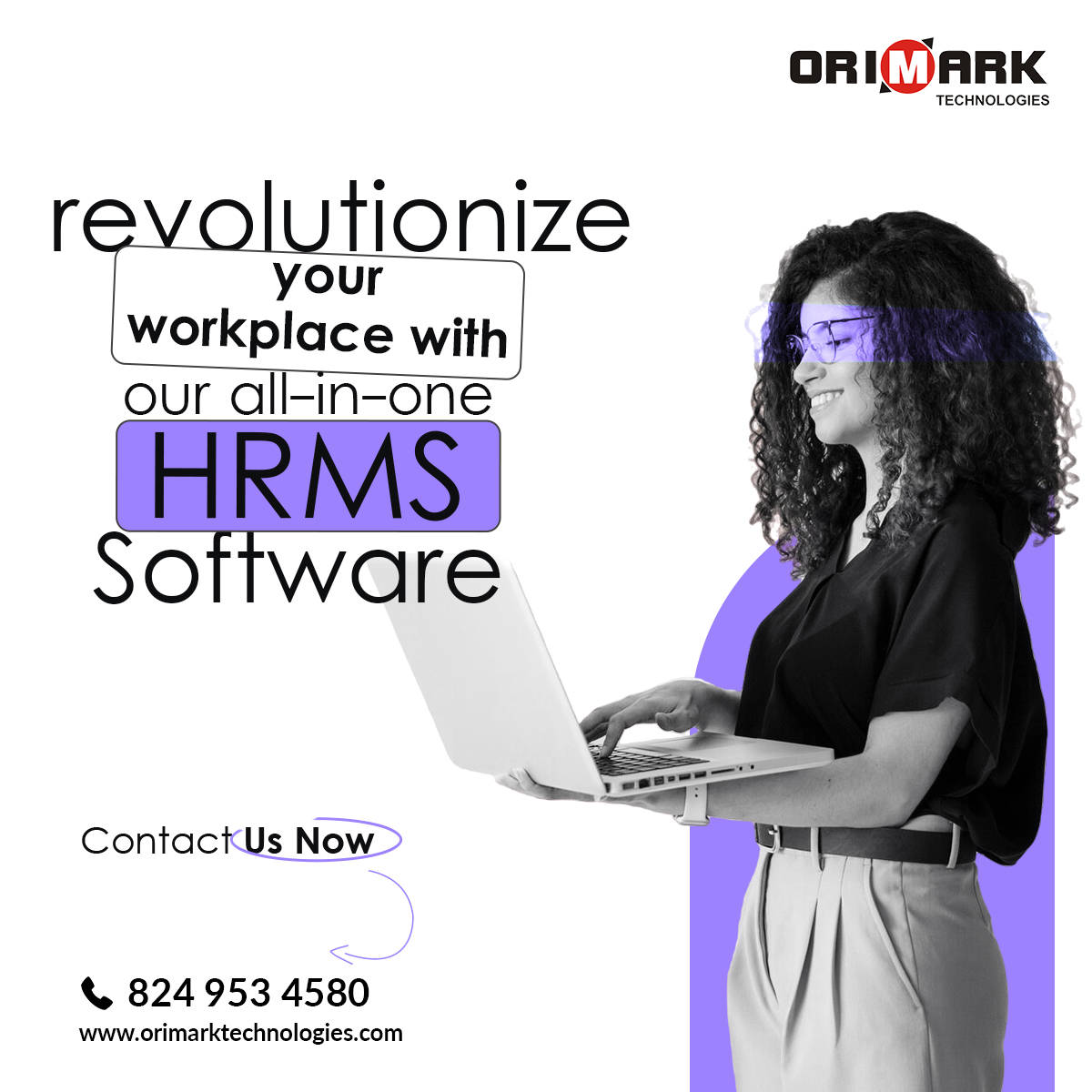OrimarkTech's tweet image. Streamline your HR operations with Orimark Technologies’ all-in-one HRMS Software! From payroll and attendance to recruitment and performance tracking — manage everything on a single platform. 

Contact us at 8249534580 today 

#OrimarkTechnologies #HRMS #WorkplaceAutomation
