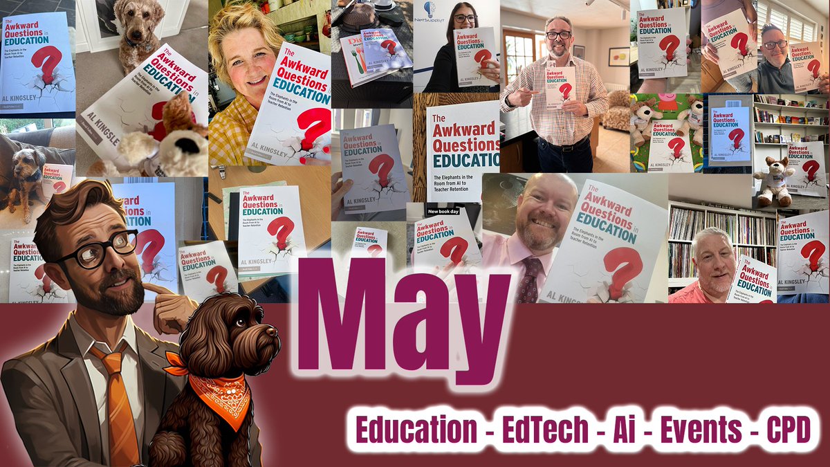 A "Pinch and a Punch" for a brand new month📅, and with the arrival of May, I have another bumper episode of my newsletter for you to enjoy, hopefully with a ☕cuppa or a 🍸cocktail in hand, in the ☀️sunshine today.

Lots of #Edu #Ai #Edtech and general #Education #CPD goodness,