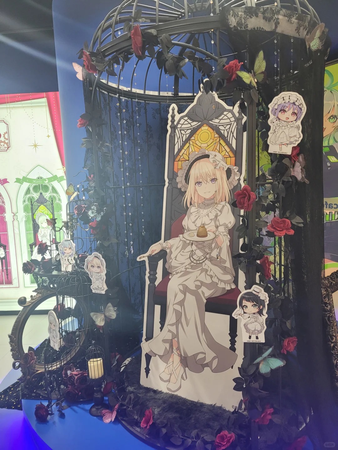 バンドリ 上海 コラボカフェ クリア色紙 祐天寺にゃむ