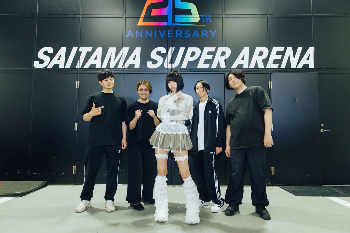 【Thank You!!】
VIVA LA ROCK 2025にお越しいただいたみなさま、
ありがとうございました💥

今日披露した最新曲
「ロりロっきゅんロぼ♡」配信中🤖🧡
tf.lnk.to/LoliRockyunRobo

#ビバラ #ano