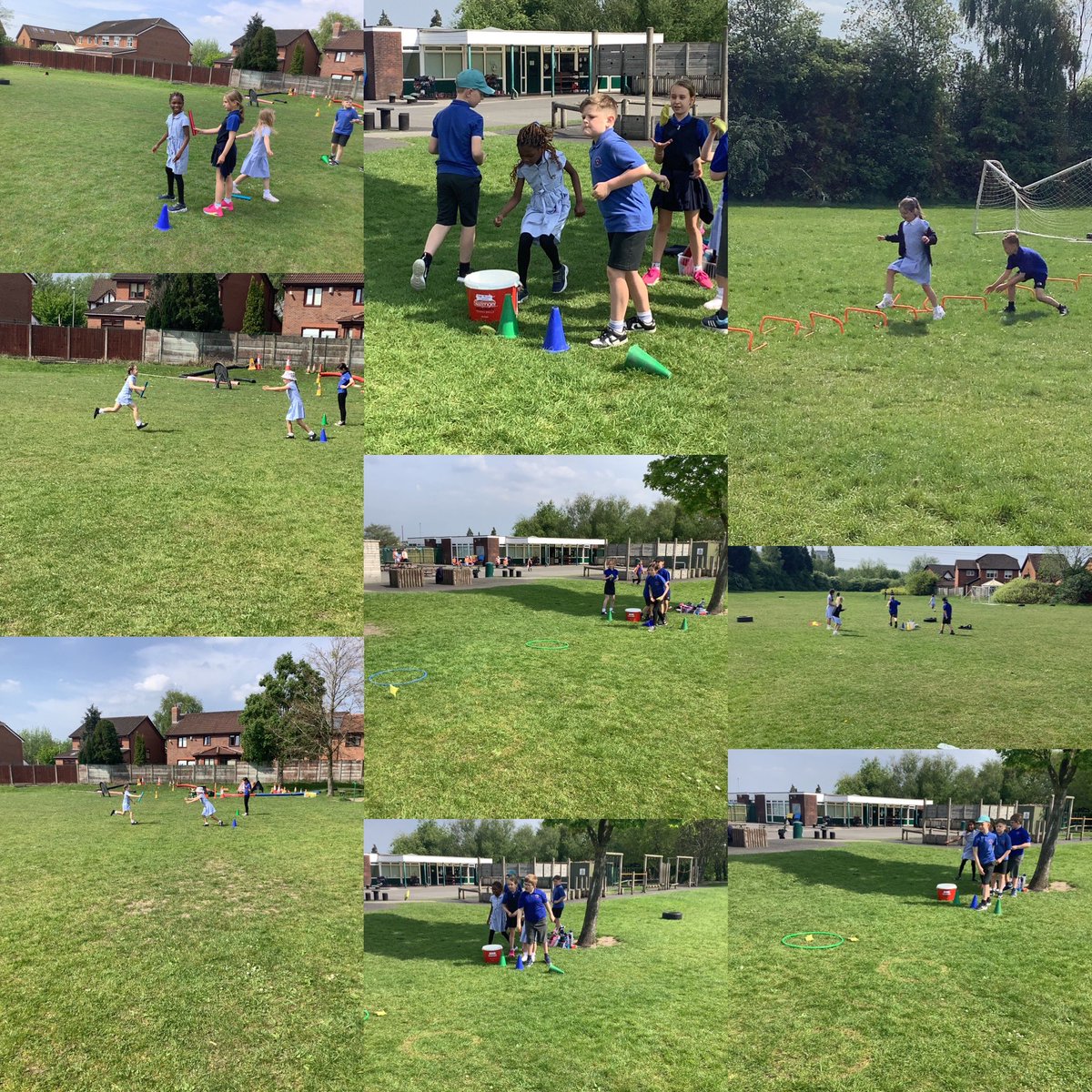 MissHughesSTM's tweet image. PE lessons this week where it was great to see that our new focus of different athletic skills &amp;amp; team work resulted in everyone joining in &amp;amp; having fun moving around the different stations..🙂#STMPE