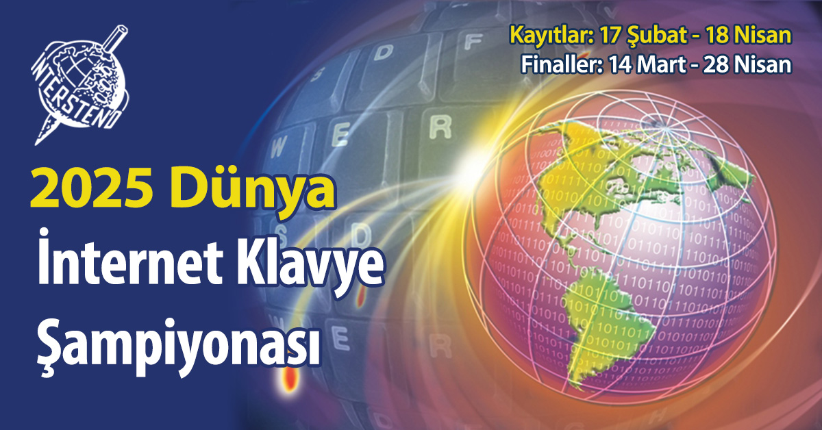 🏆🇹🇷 INTERSTENO Uluslararası Bilgi İşlem ve İletişim Federasyonunun bu yıl 23’üncüsünü düzenlediği 2025 Dünya İnternet Klavye Şampiyonasında, Türk Grubumuz 24 madalyanın 13 tanesini kazanarak Dünya Şampiyonu oldu.
interstenoturk.org/2025-dunya-int…