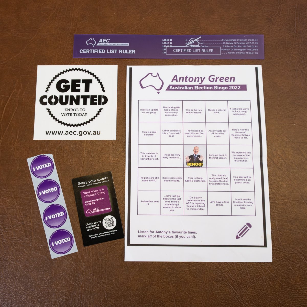 National Library of Australia (@nlagovau) on Twitter photo With coverage of more than 90 Australian elections, we’ve seen a lot of <a href="/AntonyGreenElec/">Antony Green - elections</a> in our election ephemera collection over the years. From the pictured bingo card, publications found through our catalogue, and his blog archived in the Australian Web Archive. #ausvotes With coverage of more than 90 Australian elections, we’ve seen a lot of <a href="/AntonyGreenElec/">Antony Green - elections</a> in our election ephemera collection over the years. From the pictured bingo card, publications found through our catalogue, and his blog archived in the Australian Web Archive. #ausvotes