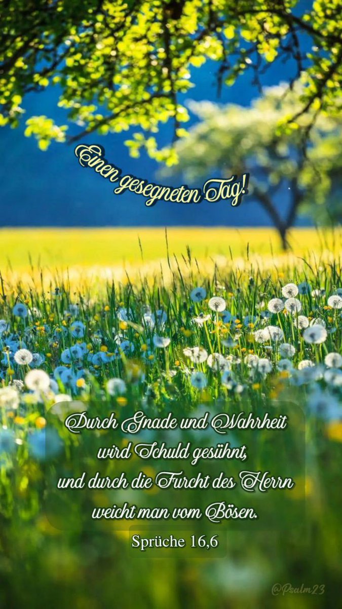 Einen wunderschönen gesegneten neuen Tag unter der Gnade unseres Herrn Jesus Christus wünsche ich euch, ihr Lieben.
Liebe und Frieden sein mit euch 🙏🌹👑❤️‍🔥