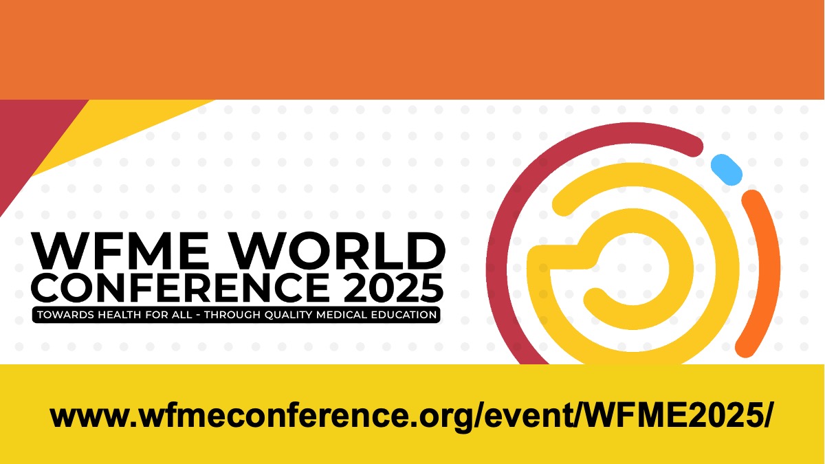 ⚡️ <a href="/medwma/">World Medical Association</a> is delighted to be part of the <a href="/wfmeorg/">WFME</a>
World Conference 2025 in Bangkok, 25-28 May 2025.  Conference theme: Health for All - Through Quality Medical Education. See more 👇🏼wfmeconference.org/event/WFME2025/ #WFME2025 #MedicalEducation #HealthForAll #BANGKOK