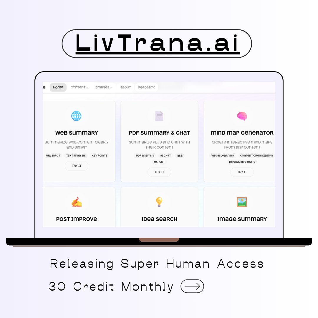 SwitchToMonk's tweet photo. 😩 Drowning in content? https://t.co/hIwVdFJpXL is your life raft! ⛵️ Summarize websites, PDFs, and even create mind maps – all in one place. #contentcreation #productivity #ai #contentmarketing #efficiency #workhacks #savethedate #livetrana #mindmaps #pdfsummary #webscraping https://t.co/tdqvnBL2BD