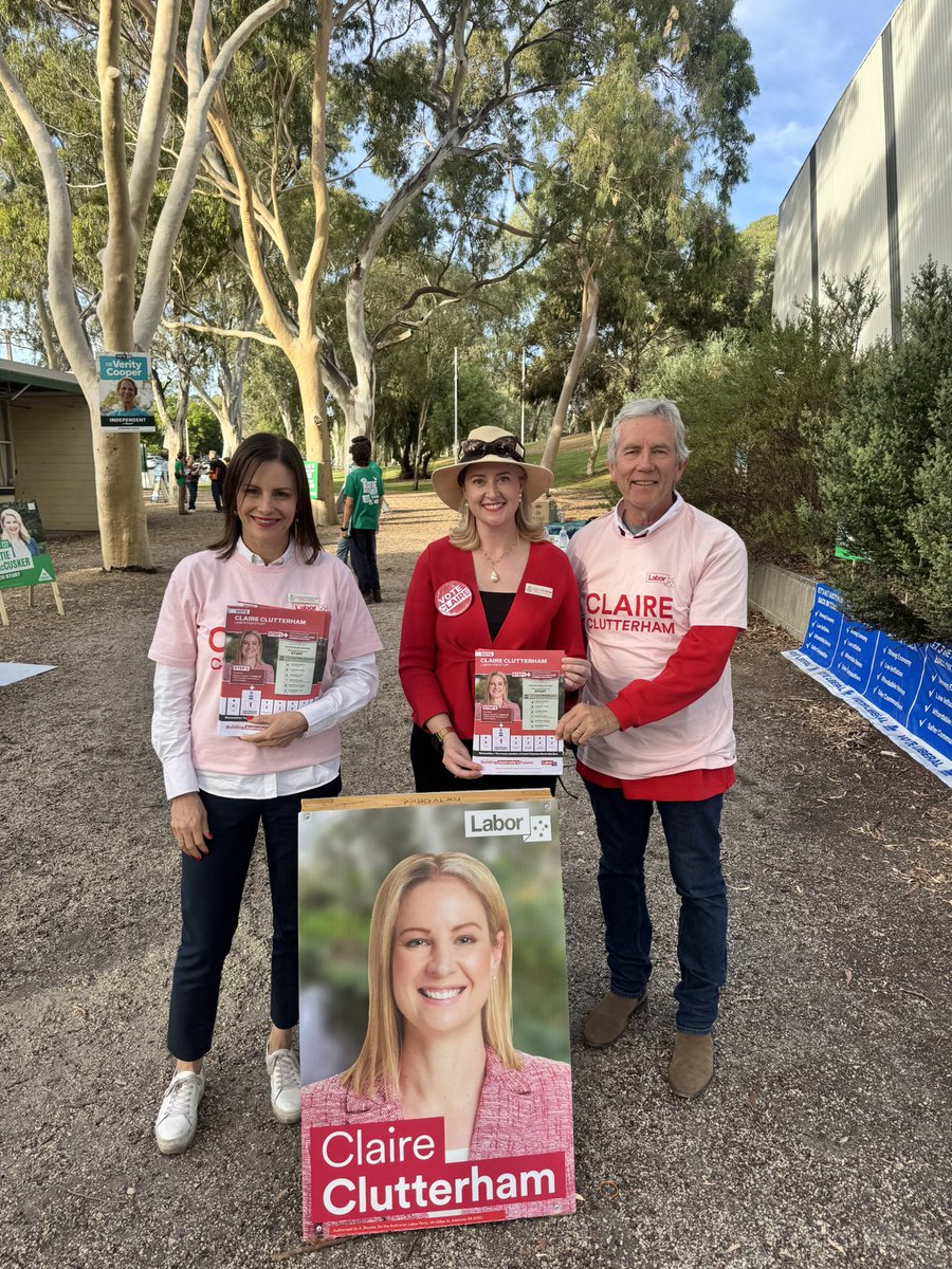 Only 48 minutes left to vote for Claire Clutterham in Sturt! Let’s go! 💪🏼❤️