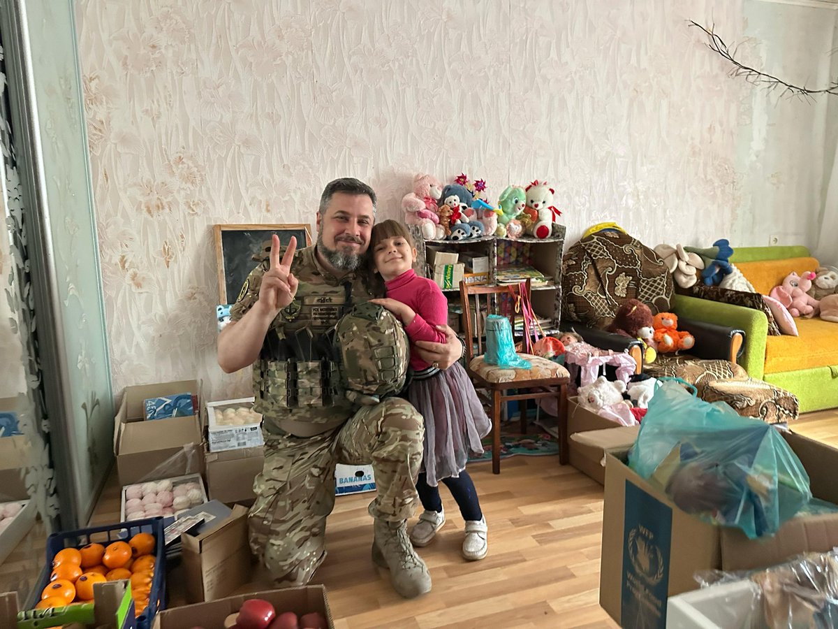 And, of course, little Daria sends you all a huge greeting. Do you remember the first time you met this brave girl who survived almost 9 months of the terrible ruzzian occupation? She read us a poem about a little Ukrainian girl...