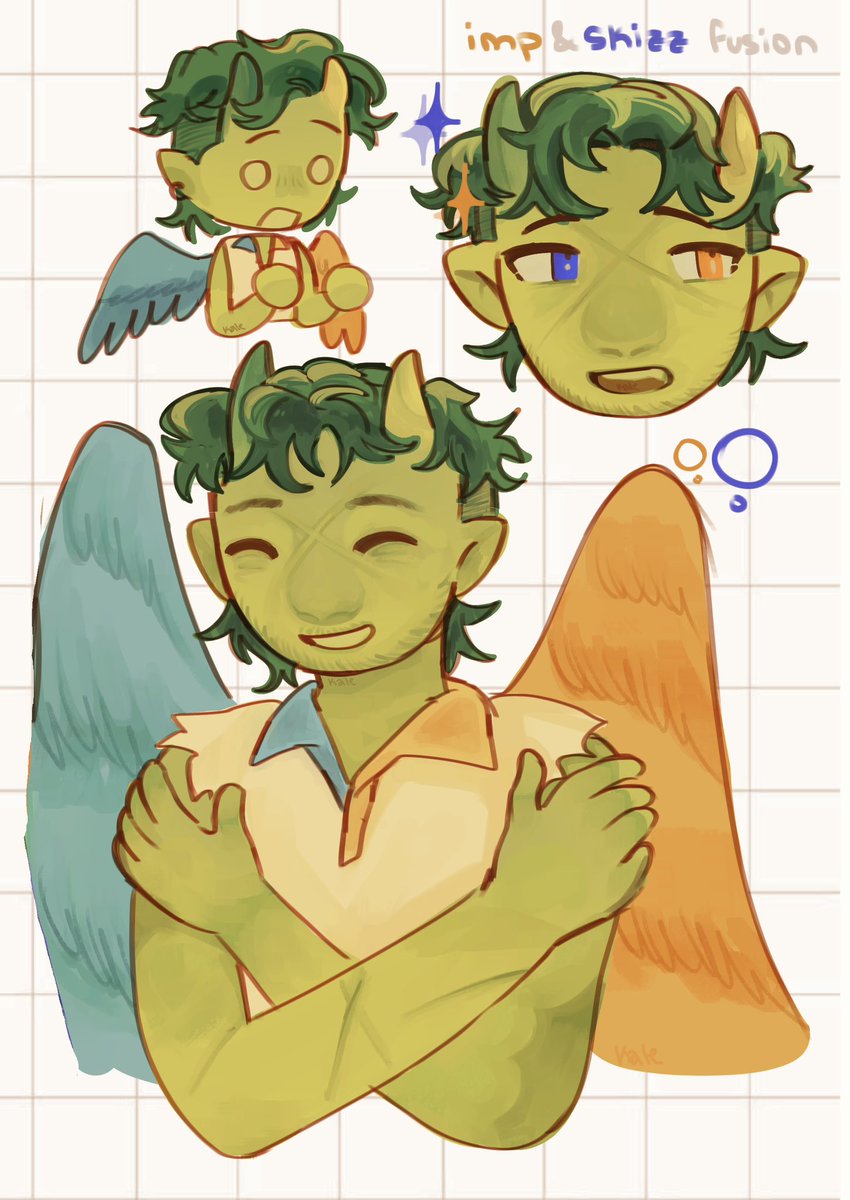 idoscopic's tweet image. imp and skizz fusion as promised ✨