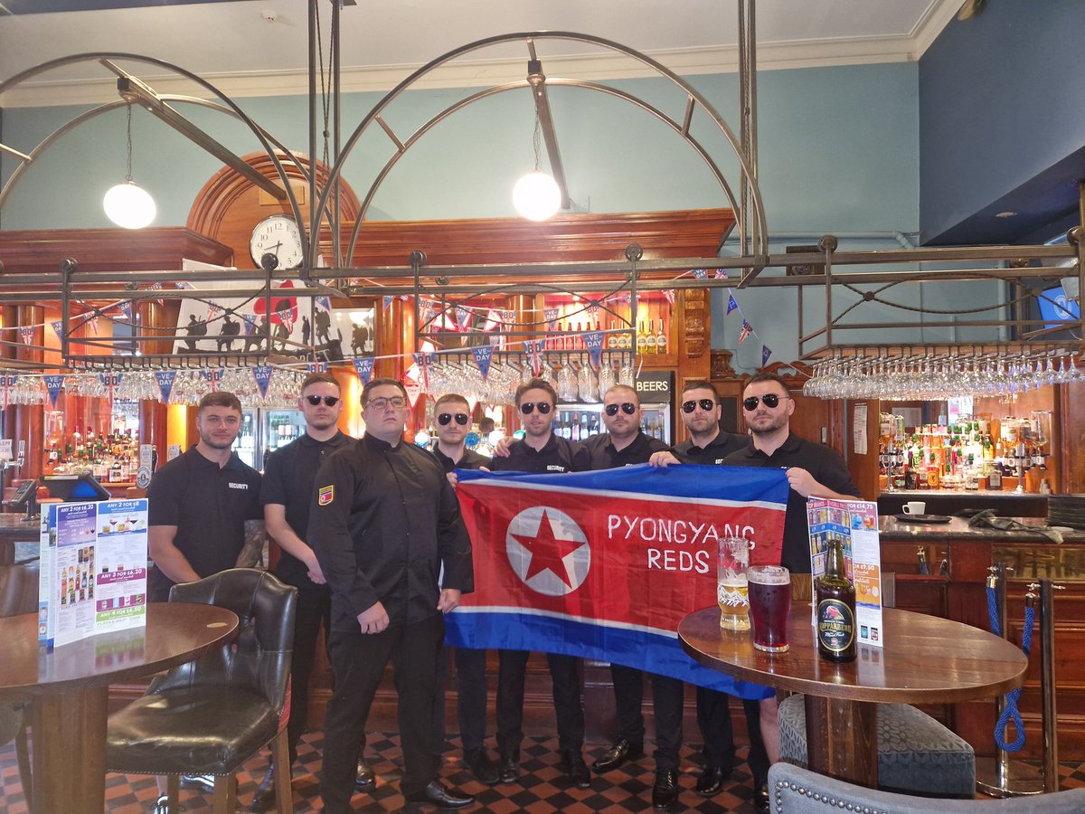 Kim Jong Un on his way to Lincoln today. <a href="/Awaydays23/">FootballAwaydays</a> <a href="/theawayfans/">The Away Fans</a> <a href="/UNILAD/">UNILAD</a> <a href="/ladbible/">LADbible</a>