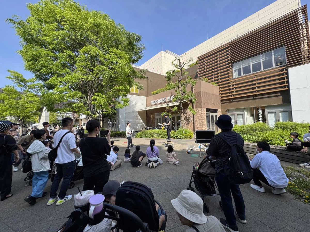 nyにぎわいアーティスト初活動、かつ新ポイント初日でした！