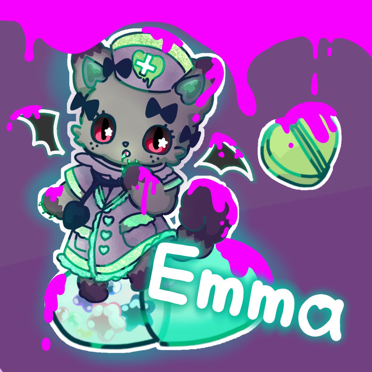 ヴァンパイア差分のナースエマ様です。