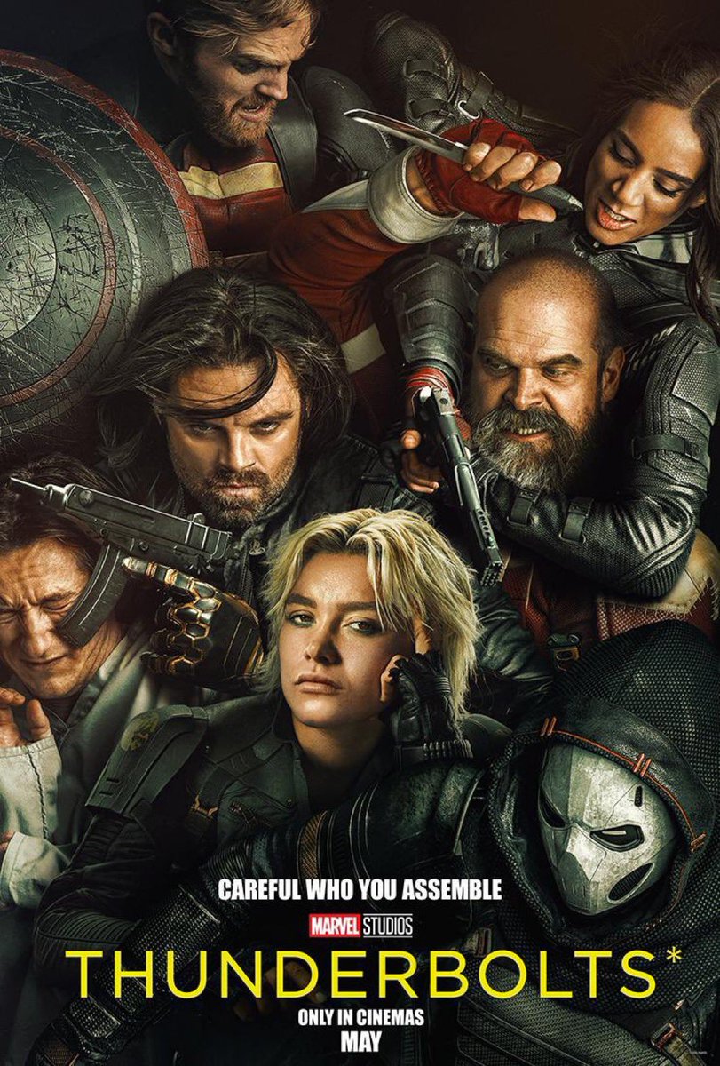 Vista (y disfrutada) #thunderbolts #ThunderboltsTHxFilm 
Superhéroes nuevos + salud mental+ antihéroes carismáticos = Un Sí rotundo.
#CineDeEntretenimientoBienHecho
