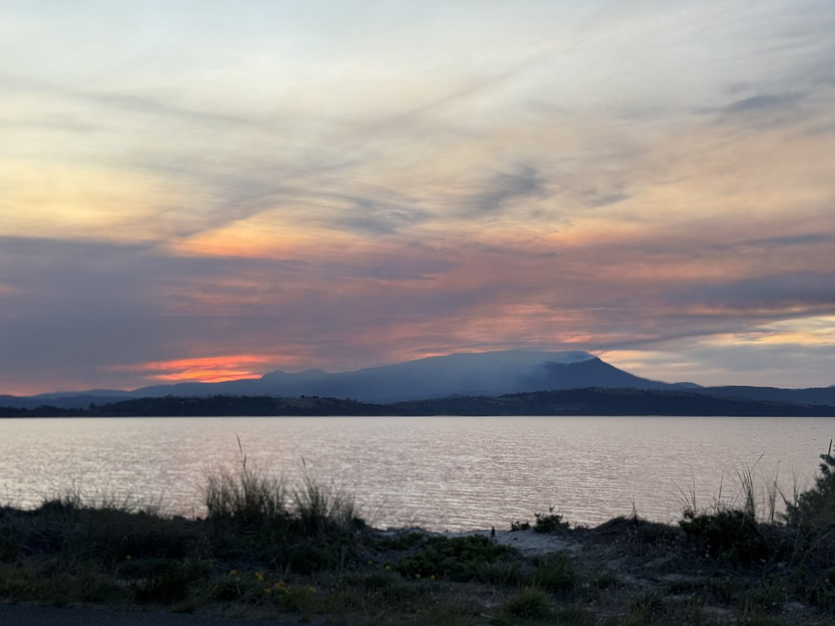 Smoky Mountain on democracy day ⛰️ #WalkingViews #Evening