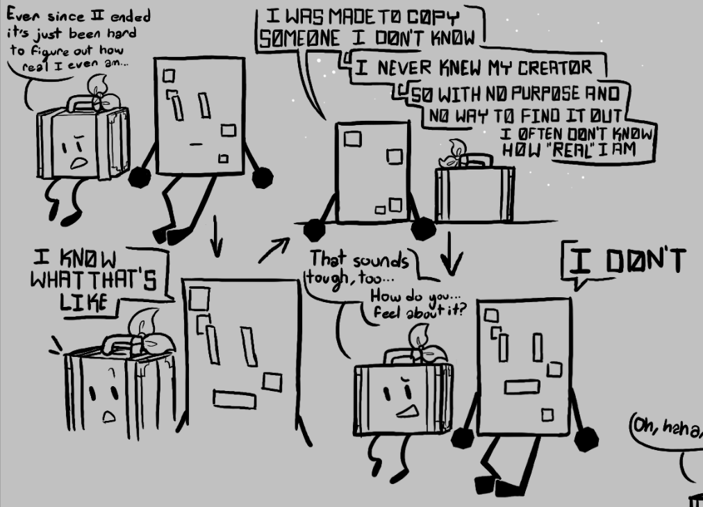 NullInkk's tweet image. Ough I love WAND so much uuughhhhh I want Suitcase and Robot Folder to have more interactions like this PLEASE
#WANDosc