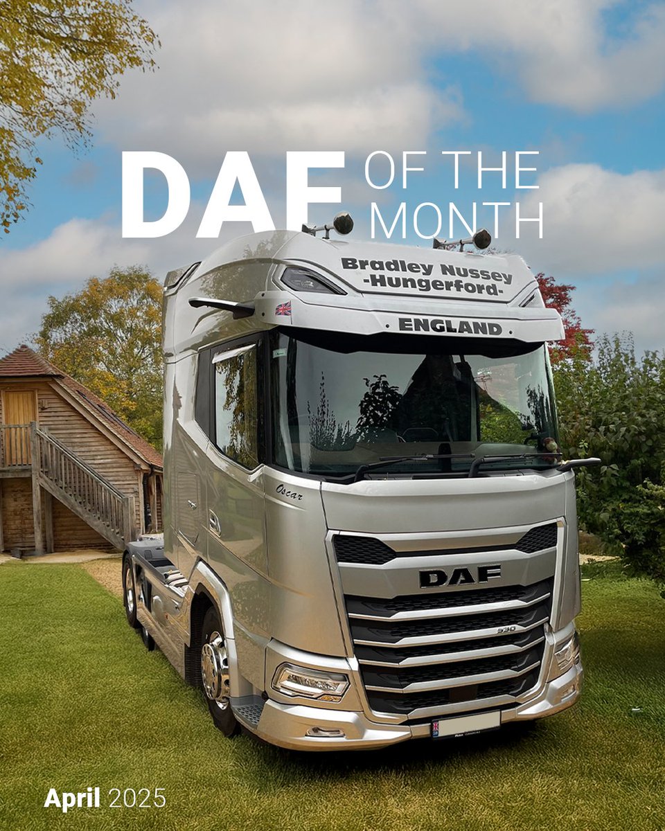 A cozy cabin in the woods for this DAF of the month! 🪵

📷: Bradley Nussey

#daf | #daftrucks