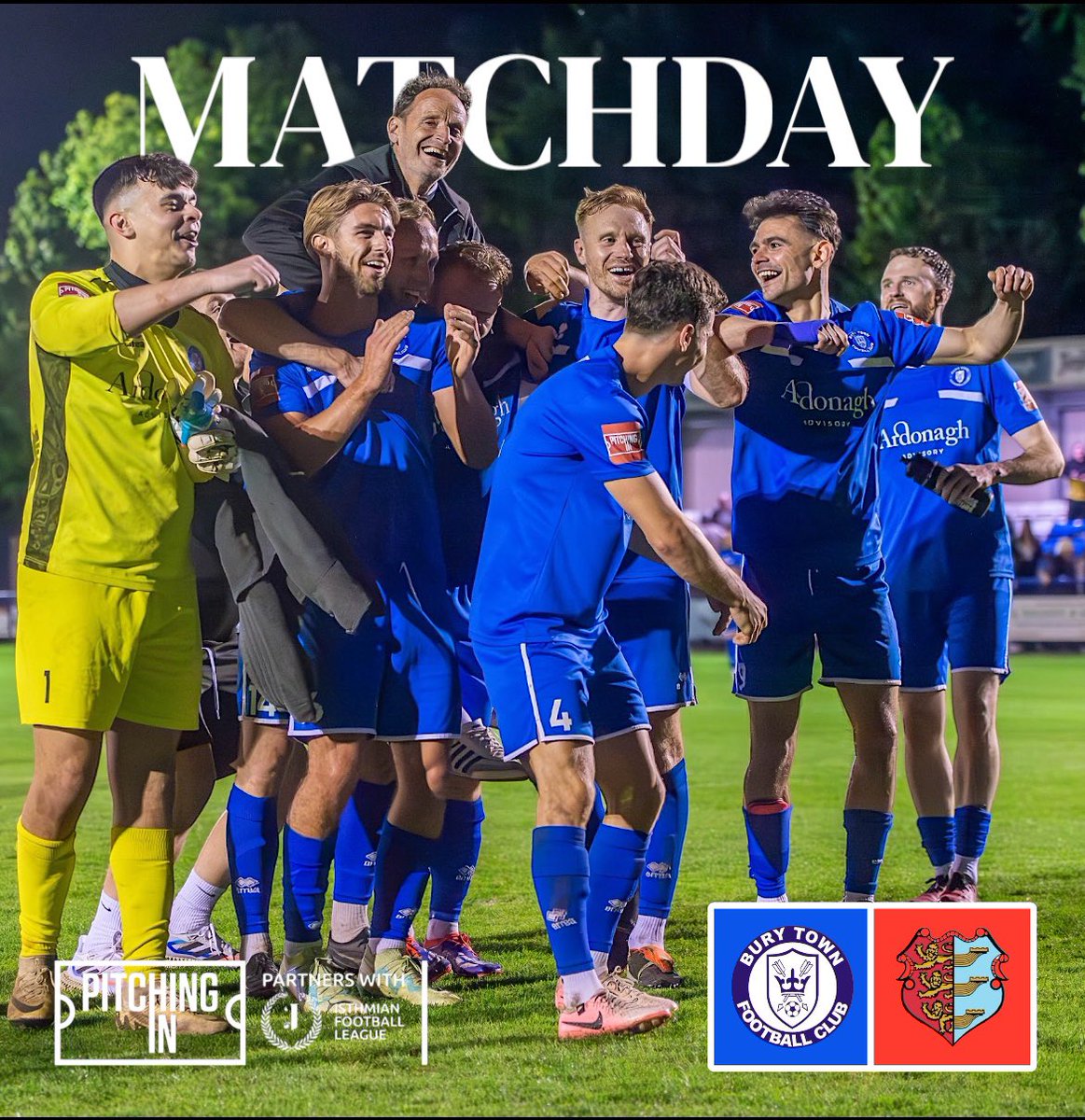 MATCHDAY! 

Here we go Ladies and Gentlemen! It all comes down to this😮‍💨

#burytownfc