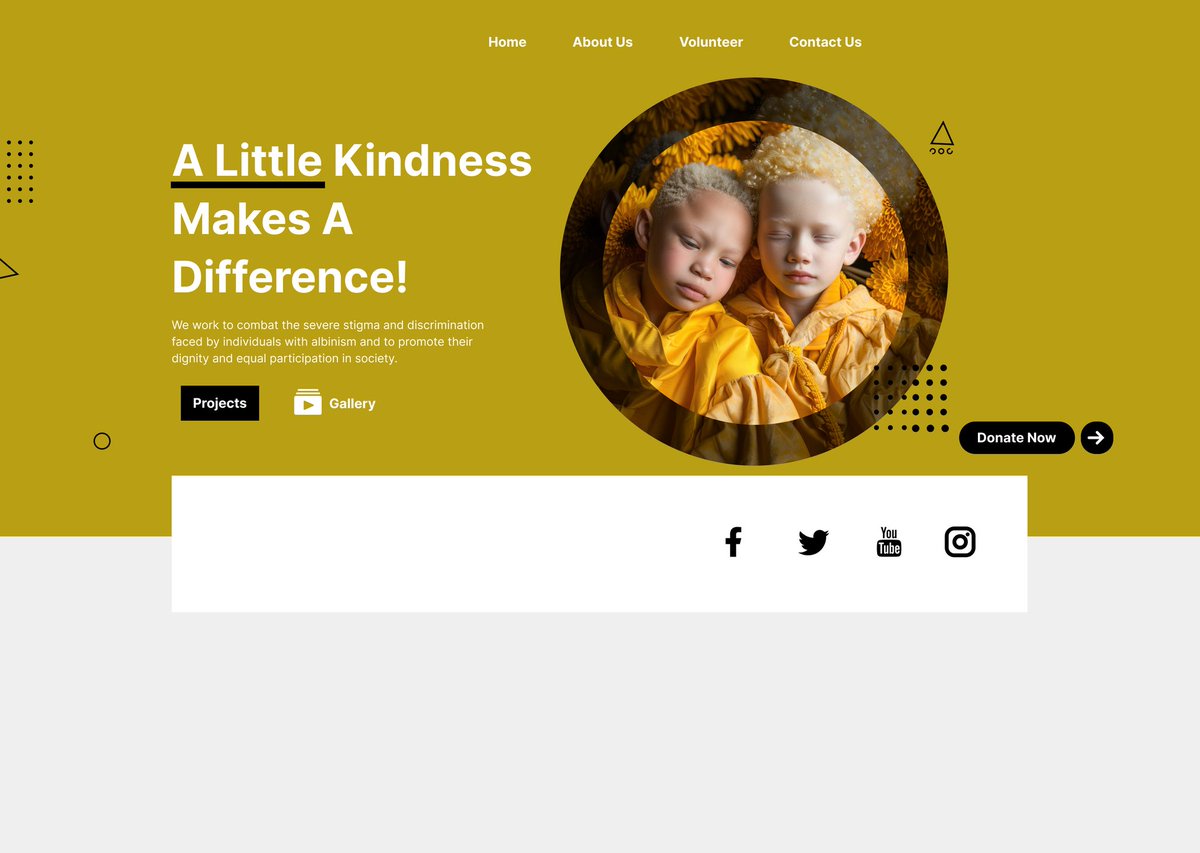 itzcresh's tweet image. WIP 🚧
Still in progress, but here’s a sneak peek of the landing page I’m designing for my cousin’s NGO

#WebDesign #NGO #FirstClient #LandingPage #UXUIDesign