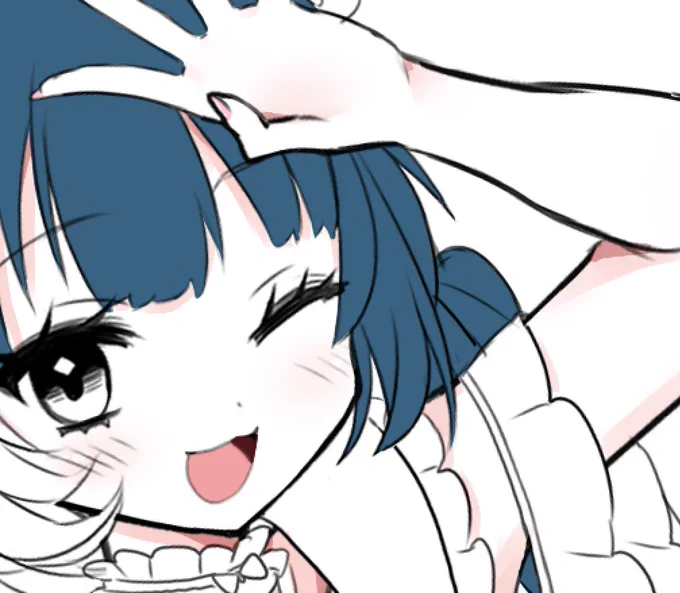 あったかくなってくると水着のかわちが沢山描けてうれちいなぁ(U ∩'ᴗ'///U)