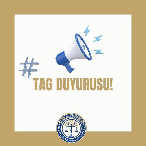 📢📢📢 YENİ TAG 

#AyrıcalıkDeğilKademeistiyoruz

Bizler, emeğiyle ayakta duran, alın teriyle geçimini sağlayan, sorumluluk bilinciyle görevini en iyi şekilde yerine getiren insanlarız. Bizim ne torpilden beklentimiz var, ne de özel muamele talebimiz. Bizim tek isteğimiz,