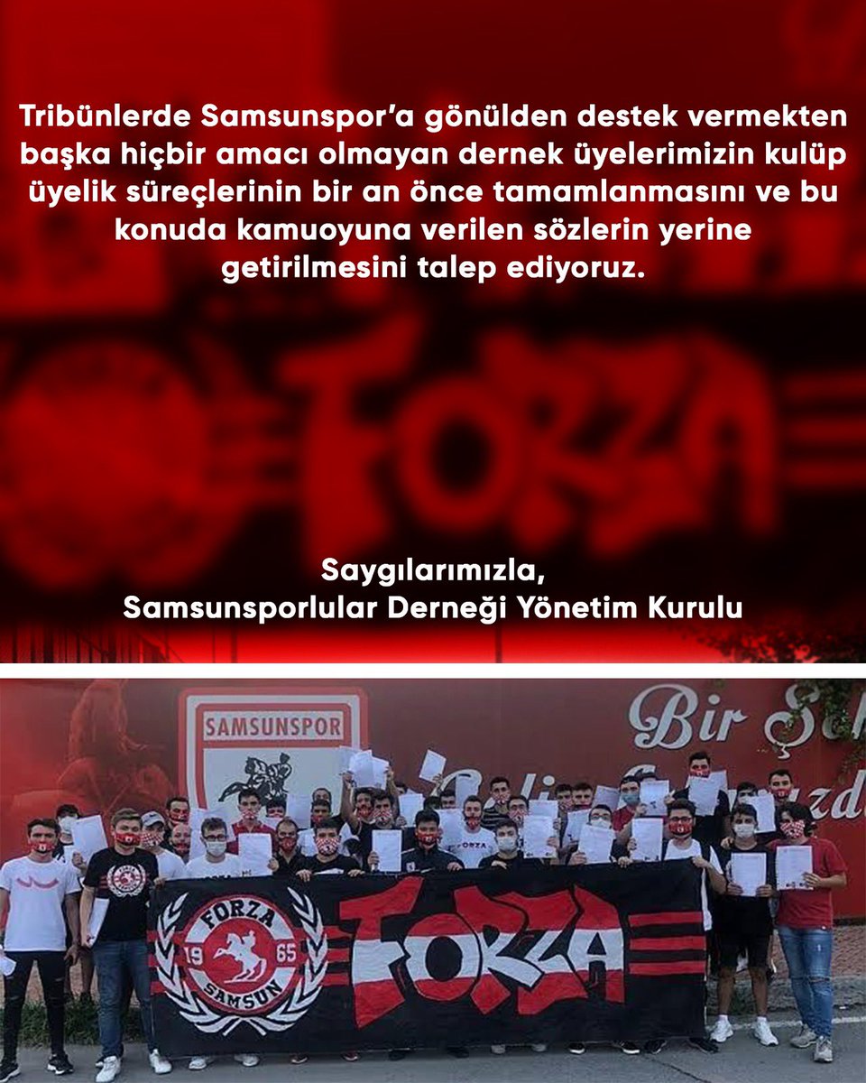 KAMUOYUNA #ForzaSamsun