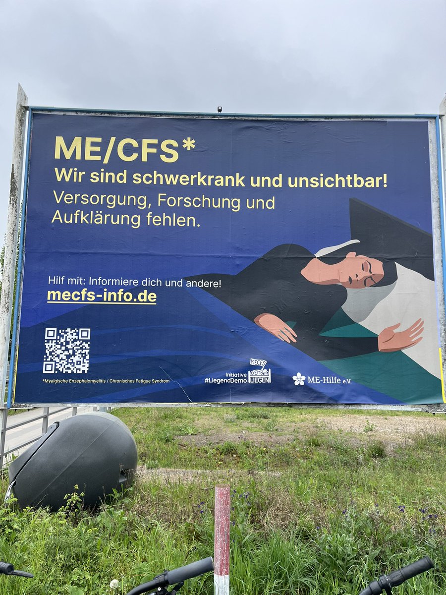 Eine gute Initiative zur Aufklärung und Wahrnehmung über #MECFS 

Gesehen in #Jena