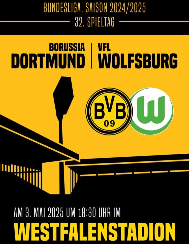 Der #BVB trifft heute Abend im #Westfalenstadion auf den VfL #Wolfsburg 
Wie immer sind auch wir bei Problemen mit Polizei und Ordnungsdienst für euch da
Im Notfall gilt: 
0162/6362969 anrufen 
#BVBWOB