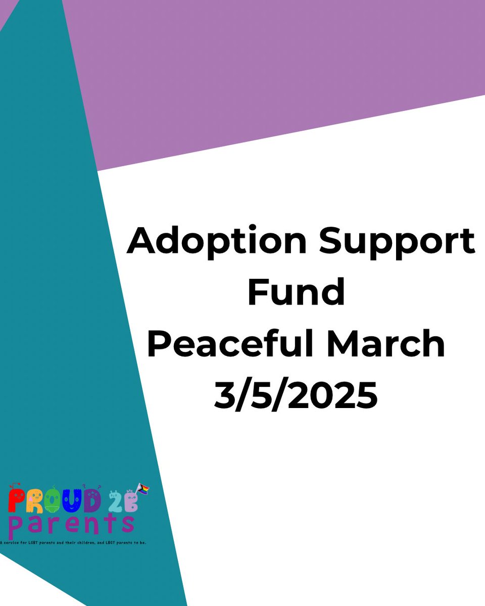 Good luck to all marching to Downing St today. 1 in 5 adoptions are to LGBT+ families. The #ASGSF is a lifeline—not a luxury. Early support matters. Cutting it risks lives &amp; costs more long-term. Thank you for standing up for our kids. #DoTheRightThing