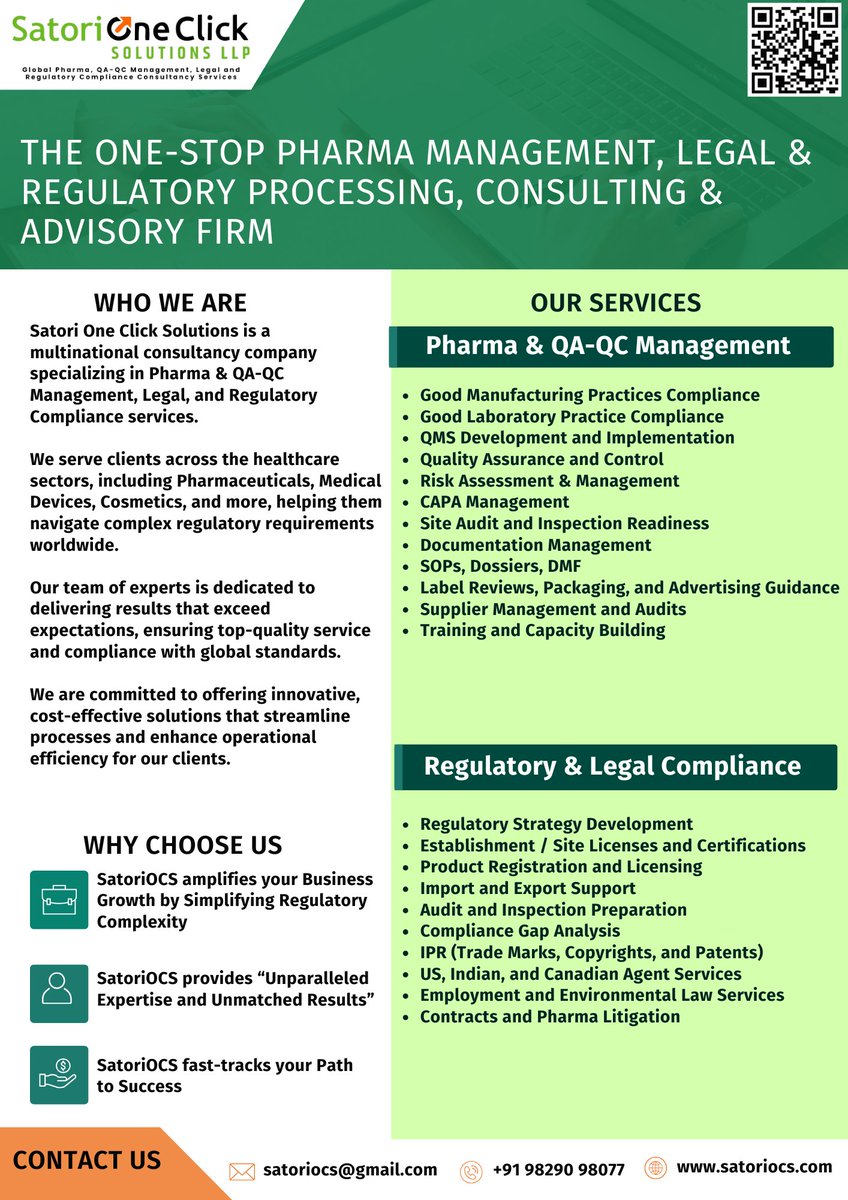 Satoriocsllp's tweet image. Satori One Click Solutions LLP 
Email: satoriocs@gmail.com