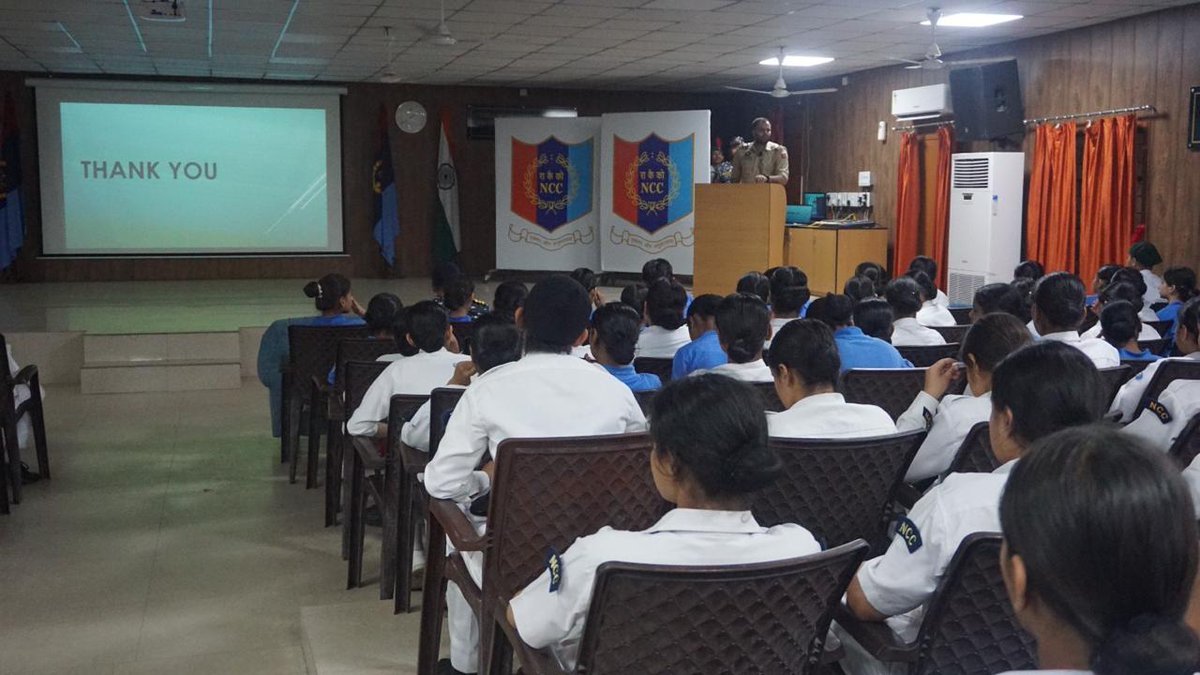 Cyber awareness programme organised by Cyber Police Station Jammu at NCC academy Nagrota Jammu. The programme was attended by officers of the academy  &amp; around 400 cadets from different school &amp; colleges.
<a href="/ZPHQJammu/">Zonal Police Media Centre Jammu</a> <a href="/JmuKmrPolice/">J&K Police</a> <a href="/kameshwarpuri/">K Puri</a> <a href="/DySpPriyanka/">Priyanka kumari</a> 
<a href="/JAMMULINKS/">JAMMU LINKS NEWS</a>