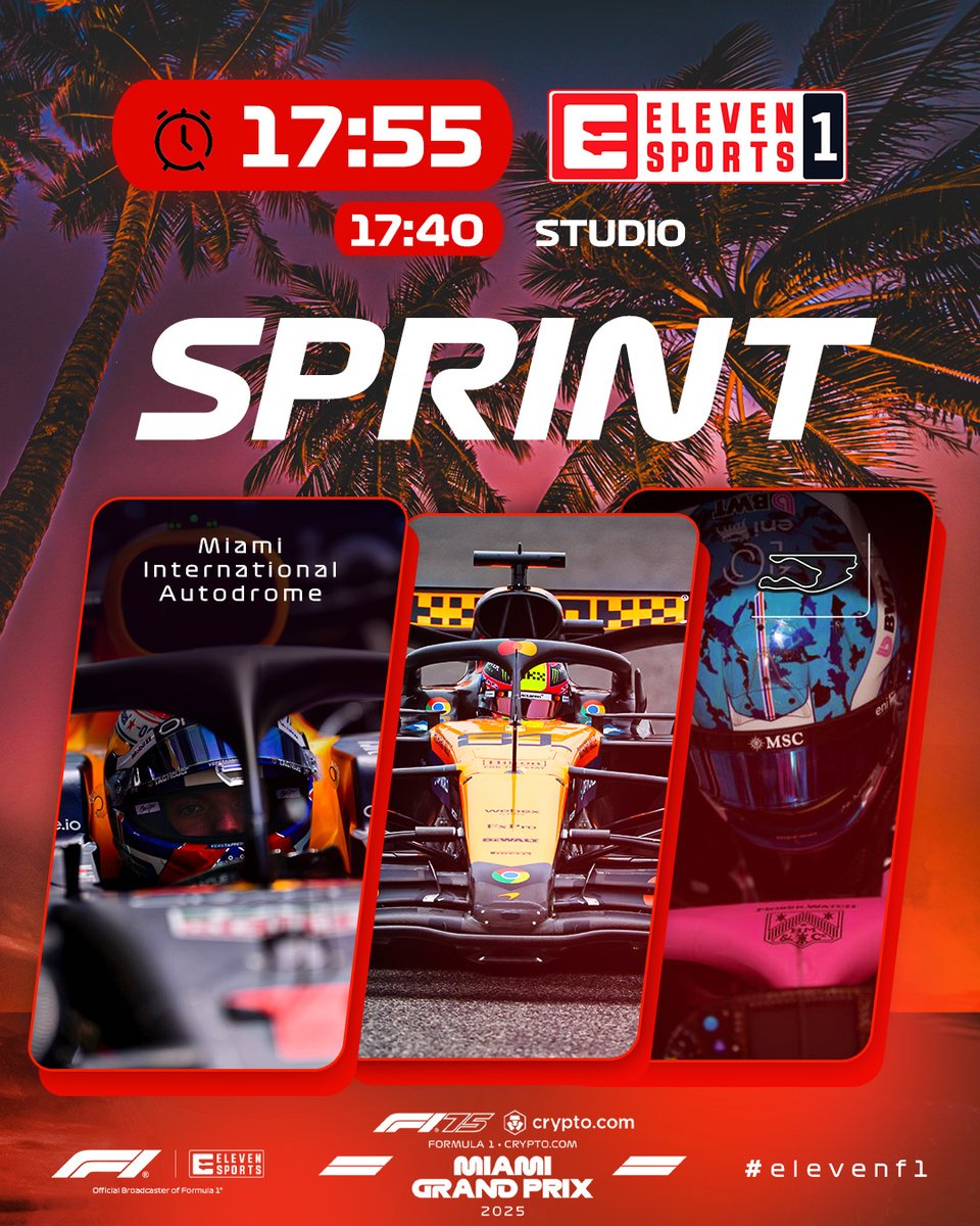 ELEVEN SPORTS PL (@elevensportspl) on Twitter photo Andrea Kimi Antonelli startujący z pole position pierwszy raz w swojej karierze! Tego nie można przegapić! 👀 Zapraszamy do Eleven Sports 1 na historyczny dla 18-latka sprint!
🏁 Sprint przed #MiamiGP
🏆 Formula 1
⌚️ 17:55 (studio od 17:40)
📺 Eleven Sports 1
🎙️ <a href="/M_Gasiorowski/">Michał Gąsiorowski</a>, Andrea Kimi Antonelli startujący z pole position pierwszy raz w swojej karierze! Tego nie można przegapić! 👀 Zapraszamy do Eleven Sports 1 na historyczny dla 18-latka sprint!
🏁 Sprint przed #MiamiGP
🏆 Formula 1
⌚️ 17:55 (studio od 17:40)
📺 Eleven Sports 1
🎙️ <a href="/M_Gasiorowski/">Michał Gąsiorowski</a>,